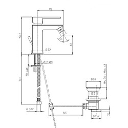 Avis Kiamami Valentina ROBINETTERIE DE SALLE DE BAINS CARRÉE POUR LAVABO, BIDET ET ENCASTREMENT DOUCHE | INFINITY