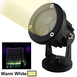 Wewoo 3W / 240LM haute qualité en aluminium moulé sous pression matériau lumière chaude blanche lampe à LED