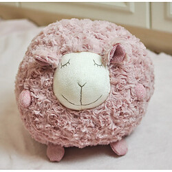 Universal Mignon polaire peluche oreiller peluche douce dessin animé animaux mouton jouets poupée de haute qualité bébé accompagnement jouets coussin de sommeil enfants filles cadeaux | animaux peluches pas cher