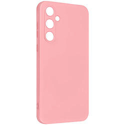 Avizar Coque pour Samsung Galaxy A55 Semi-rigide Mat Anti-traces Dragonne Rose Poudré