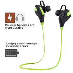 Acheter Wewoo Ecouteur Bluetooth pour iPhone écouteurs stéréo sans fil avec contrôle Mic FH E70987 Programme Soutien Handfree appel l'pour iPhone Galaxy Sony HTC Google Huawei Xiaomi Lenovo Smartphone Vert