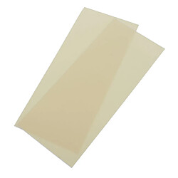 2pcs autocollants auto-adhésifs en tissu imperméable correctifs bricolage Applique Beige