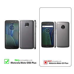 Cadorabo Verre trempé Motorola MOTO G5S PLUS Film Protection