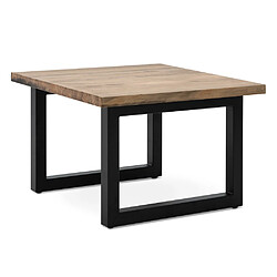 Ds Meubles Table Basse iCub Strong 60x60 x53 Noir