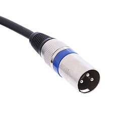 Câble Audio d'Interconnexion Balancé Mâle à XLR 3,5mm (1/8 pouce) mâle vers XLR 1,6Ft