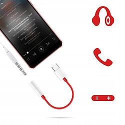 GUPBOO Adaptateur USB-C - Jack 3.5mm | OnePlus 7T/ Pro,JL2512