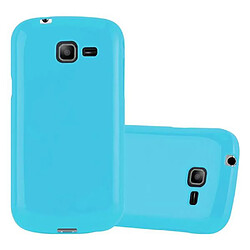 Cadorabo Coque Samsung Galaxy TREND LITE Etui en Bleu