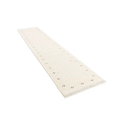 Vidal Tapis de couloir en laine 399x84 beige Darya