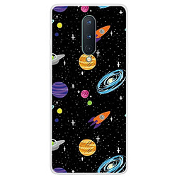 Coque en TPU impression de motifs souple espace cosmique pour votre OnePlus 8