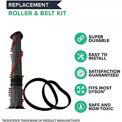 Avis Rouleau de brosse de remplacement et 2 ceintures DC17, adapté aux pièces 911961 – 01 et 911710 01, conçu pour Dyson DC17 Animal Vacuum