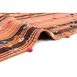 Acheter Vidal Tapis de laine 235x136 orange Jajim