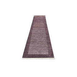 Avis Vidal Tapis de couloir en laine 401x79 Violet Darya