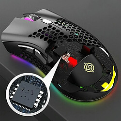 Yonis Souris Gaming RGB Sans Fil Ultra Légère pas cher