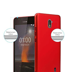 Cadorabo Coque Nokia 1 2018 Etui en Rouge pas cher