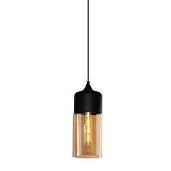 Avis Stoex Suspension Design Style Retro Vintage Contemporain Couleur Fumé , Lustre Abat-jo