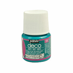 Pebeo Peinture acrylique opaque mate - Bleu d'orient - 45 ml