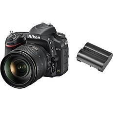 NIKON D750 KIT AF-S 24-120MM F4G ED VR + EN-EL15A Battery