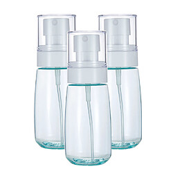 Acheter 3pcs Vide En Plastique Fine Brume Vaporisateur Bouteille De Parfum Conteneur Atomiseur 60 Ml Bleu