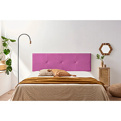 Avis Tête de Lit Tapisée ALTEA Aqualine - 115 x 50 cm - Fuchsia - Moonia