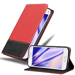 Cadorabo Coque Samsung Galaxy S5 MINI / S5 MINI DUOS Etui en Rouge