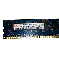 RAM Serveur DDR3-1333 Hynix PC3L-10600E 2GB Unbuffered ECC CL9 HMT325U7BFR8A-H9 - Occasion