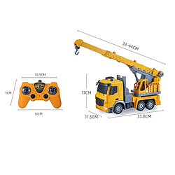 Acheter Universal Camions de construction, grues, jouets télécommandés rechargeables pour enfants(Jaune)