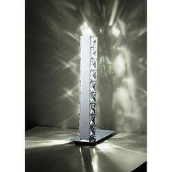 Luminaire Center Lampe de Table Galaxy 3W LED 6000K chrome poli/cristal