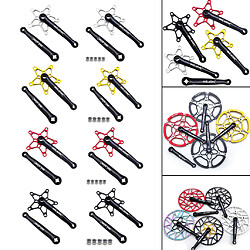 Avis Manivelle De Vélo Robuste 8 ~ 12 Bras De Manivelle De Vélo De Route VTT Noir
