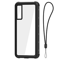 Coque Intégrale pour Samsung S21 Plus Waterproof IP68 Redpepper Contour Noir