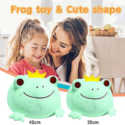 Universal Peluche kawaii 50cm grenouille peluche douce animal poupée jouet cadeau anniversaire enfant déjeuner oreiller | Peluche oreiller