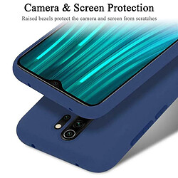 Cadorabo Coque Xiaomi RedMi NOTE 8 PRO Etui en Bleu pas cher