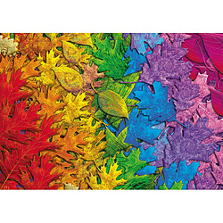 Schmidt Spiele- Puzzle de 1500 pièces Forêt à Feuilles Multicolores, 58993, coloré