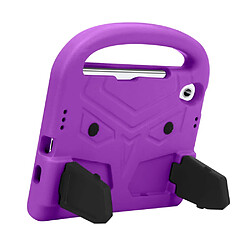 Coque en TPU style moineau EVA avec béquille violet pour votre Apple iPad mini (2021)