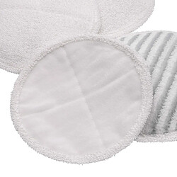 vhbw Lot de 4 Lingettes (2x scrubby pad, 2x soft pad) comme Bissell 2131