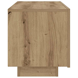 Acheter vidaXL Table de chevet chêne artisanal 100x35x40 cm bois d’ingénierie