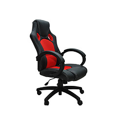 Avis Bcelec bs11010-4 Siège baquet fauteuil de bureau rouge et noir, tissu et cuir