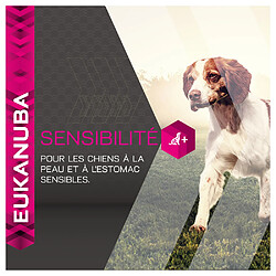 Acheter Croquettes à l'Agneau et Riz pour Chien Adulte Sensible - Eukanuba - 2,5Kg