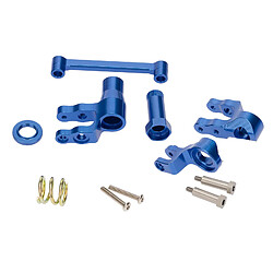 Jeu De Manivelles De Direction En Aluminium Robuste Pour Pièces De Voiture Maxx 1/10 RC Bleu