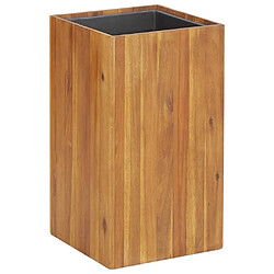 vidaXL Lit surélevé de jardin 33,5x33,5x60 cm Bois massif d'acacia