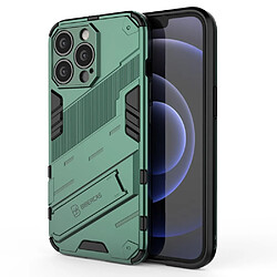 Coque en TPU antichoc avec béquille vert pour votre Apple iPhone 13 Pro Max 6.7 pouces