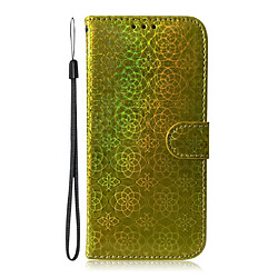 Wewoo Housse Coque Pour Galaxy Note 9 couleur unie boucle magnétique coloré horizontale étui en cuir PU avec titulaire et fentes cartes et portefeuille et lanière or