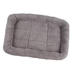 Avis Super doux lavable pet chat chien coussin dentelle mat pad chaud l gris