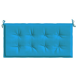 Acheter Maison Chic Coussin Confort | pouf | Coussin de banc de jardin bleu 100x50x3 cm tissu oxford -GKD49517