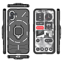 Htdmobiles Coque pour Nothing Phone 2 - housse etui rigide anti choc + film ecran - NOIR