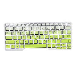 Peau De Clavier En Silicone Pour Dell Latitude E5480 E5490 Dégradé Vert