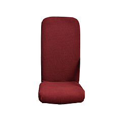 épaissir la housse de chaise confortable siège de bureau chaise pivotante slipcover bordeaux