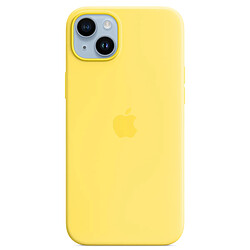 Apple Coque en silicone MagSafe pour iPhone 14 Plus - Canary Yellow pas cher