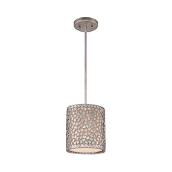 Elstead Lighting Suspension Confetti Vieil Argent