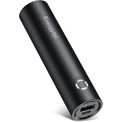 SANAG Mini Powerbank 5000 Mah Batterie Externe Compacte Et Fine Avec Sortie 2,4 A Petit Chargeur Portable Pour Iphone, Huawei, Samsung, Xiaomi Et Autres Smartphones Noir