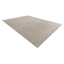 RUGSX Tapis VISCO argent 3 peluche, IMITATION FOURRURE DE LAPIN 120x170 cm